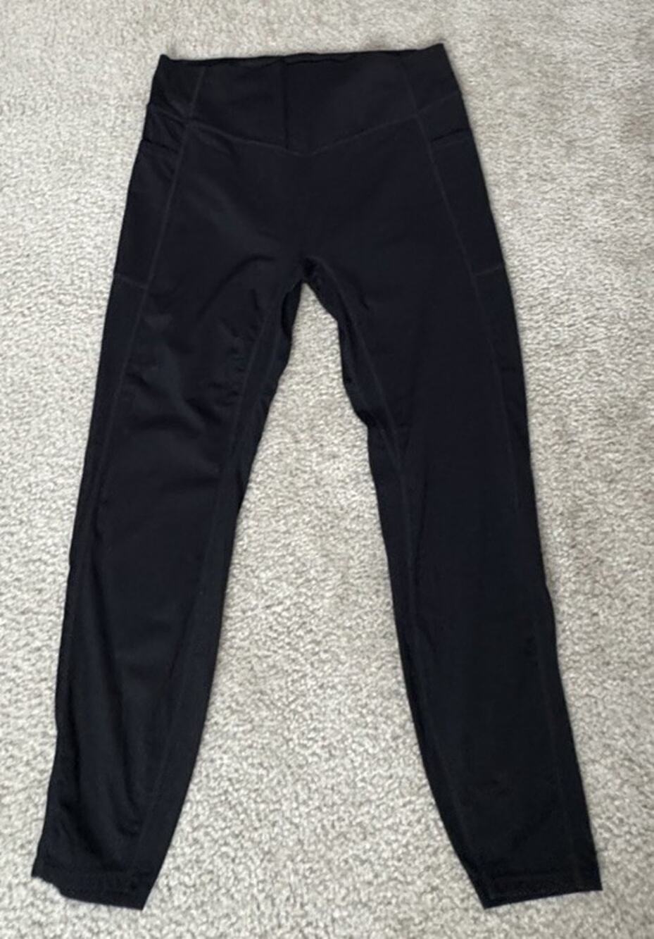 Halara UltraSculpt Womens XL Black 7/8 Tummy Control Pocket Leggings